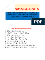 Términos Semejantes