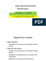 Regulation Correcteur PID2020