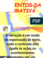 Slide Elementos Da Narrativa