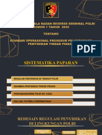 Rev - Paparan Sosialisasi Perkaba No 1 THN 2022 TTG Sop Penyidikan TP