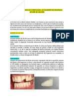 Fractura Coronal No Complicada Caso Clínico