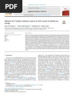 Efficient TiC-C Hybrid Conductive Matrix For ZnTe Anode in Lithium-Ion Storage