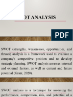 SWOT Analysis