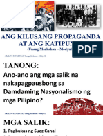 AP Q1 Wk2 ANG KILUSANG PROPAGANDA AT ANG KATIPUNAN