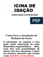 Oficina de Redação - Power Point