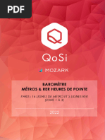 Qosi by MOZARK Barometre Metro Mai 2022