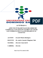 Actividad 1 Derecho Comercial II