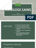 Axiologi Sains - Grichelle Tampi