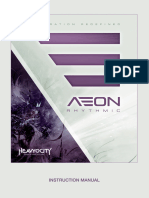 AEON Rhythmic Manual