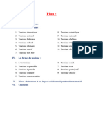 Classification Du Tourisme