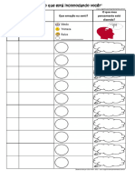 Diario Infantil para Registro de Pensamentos