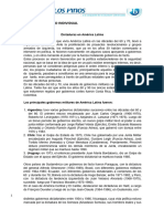 TALLER Dictaduras en América Latina