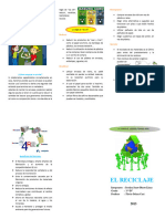 Triptico Del Reciclaje