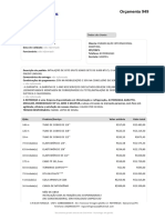 Orçamento de Instalação Da Embarcação Internacional Marítima (Atualizado)