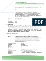 Informe Del Residente Ampliacion de Plazo 3° Modificacion