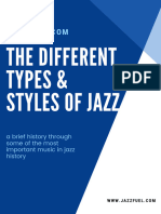 Jazzfuel Types of Jazz