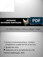 2 - La Recherche en Hygiène Hospitalière