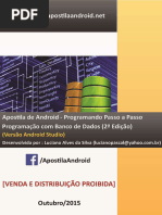 Apostila de Android Programação Com BD 2 Edição Android Studio COMPLETA