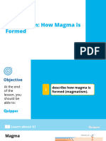 Earth and Life Science SHS 8.2 Magmatism - How Magma Is Formed