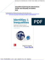 Identities and Inequalities Exploring The Intersections of Race Class Gender and Sexuality 3rd Edition Newman Test Bank Download