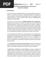 Bases de La Datatón para La Innovación en El Sector Salud