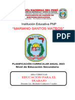 Programación Anual de 1° 2023