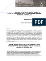 Projeto Urbano em Sítio Histórico Aliado A Técnicas Compensatórias em Drenagem Urbana, Marechal Hermes, RJ