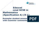 International Gcse Maths A Exemplars