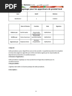 Procédure D'agréage