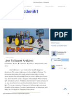 Line Follower Arduino - ForbiddenBit