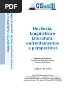 Docência, Linguística e Literatura: Enfrentamentos e Perspectivas