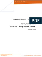 CDATA FD16xx GPON OLT User Manual Quick Configuration Guide - V3.0 20220902