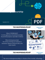 TECHNOPRENEURSHIP