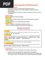 How To Write An Email For The IGCSE ESL Exam