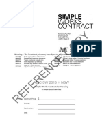 ABIC - Simple Works Contract