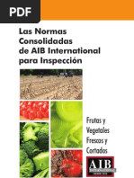 Normas Aib Frutas y Vegetales