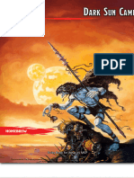 Dark Sun Player's Guide 5th Edition D&D - GM Binder