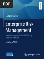 Enterprise Risk Management - Modern Approaches To Balancing Risk and Reward