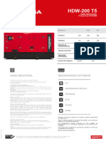 Ficha Tecnica Grupo HDW 200 t5 Insonorizado Espanol