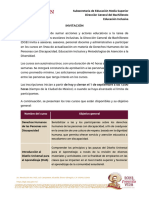 Invitación Cursos en Línea Sobre Educación Inclusiva