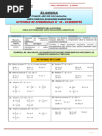 Ecuaciones Cuadráticas