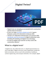 What Are Digital Twins? - Digital Twins in Construction - Constructible