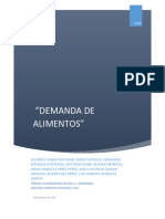 Demanda de Alimentos Procedimiento Civil