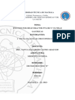 PDF Infeccion Por Helicobacter Pylori y Ulcera Gastrica