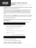 Unidad 1. Recurso 2. Operaciones de Notación Científica.