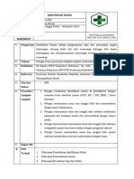 Sop Identifikasi Pasien