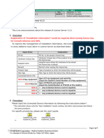 2X-SS22-ROW04 - Licence Server V1.5 Requirements