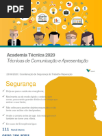 Técnicas de Comunicação e Apresentação - 23.06.2020