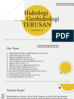 Terusan Hidrologi Dan Geohidrologi