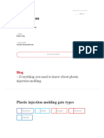 Injection Molding Gate Types and Their